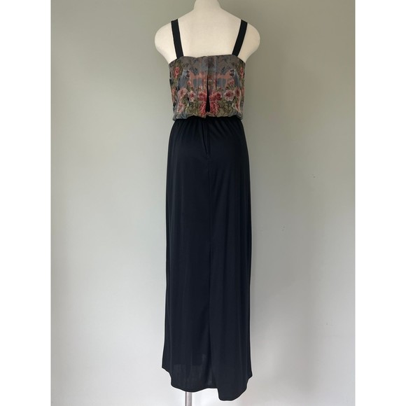 1970s Vintage Long Bohemian Maxi Dress | Matthew for Jo.Ed Sophisticates sz 10 - Picture 6 of 11